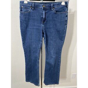 Deluth Trading Womens 34X26.5  Jeans MidRise Blue Stretch